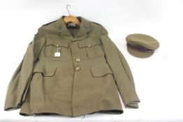 A WWII era Royal Engineers officers uniform, jacke