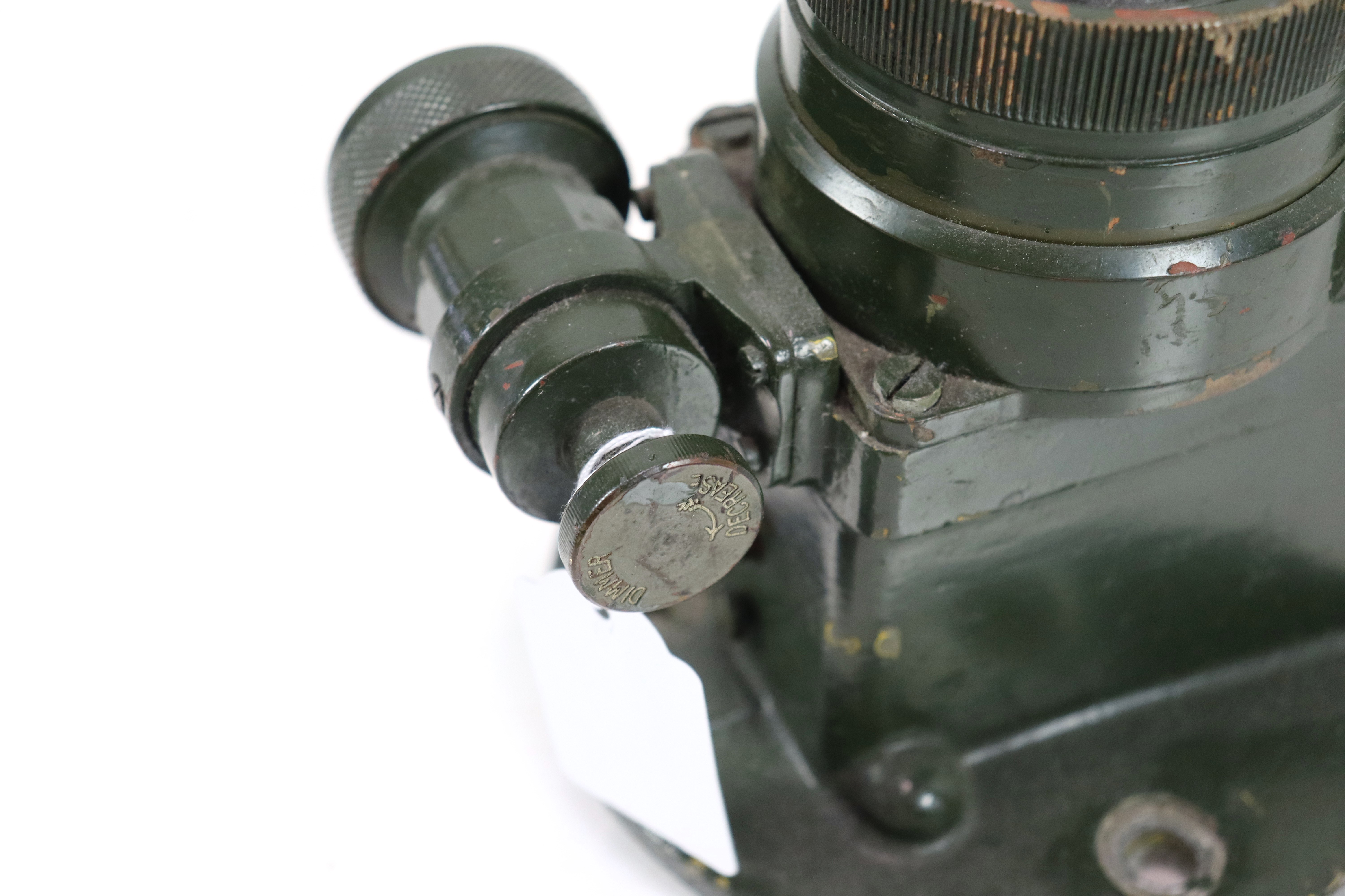 A WWII era anti-aircraft telescope bearing No.14 M - Image 12 of 17