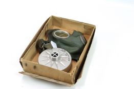 A German WWII civilian gas mask in box