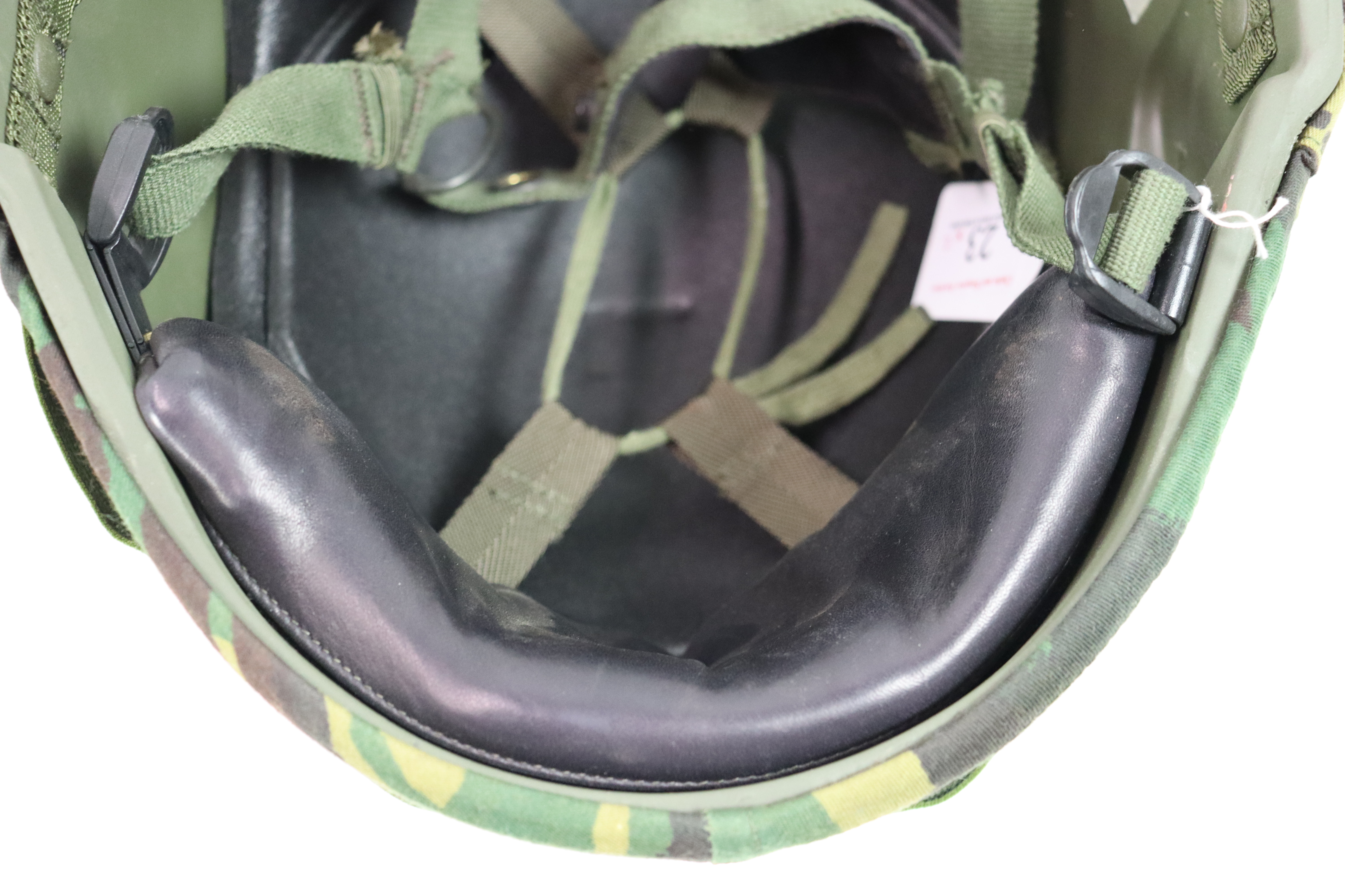 A British Kevlar helmet (dated 1984) with a vintag - Image 8 of 16