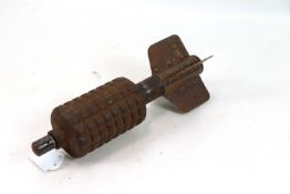A German (PATTERN) trench mortar projectile