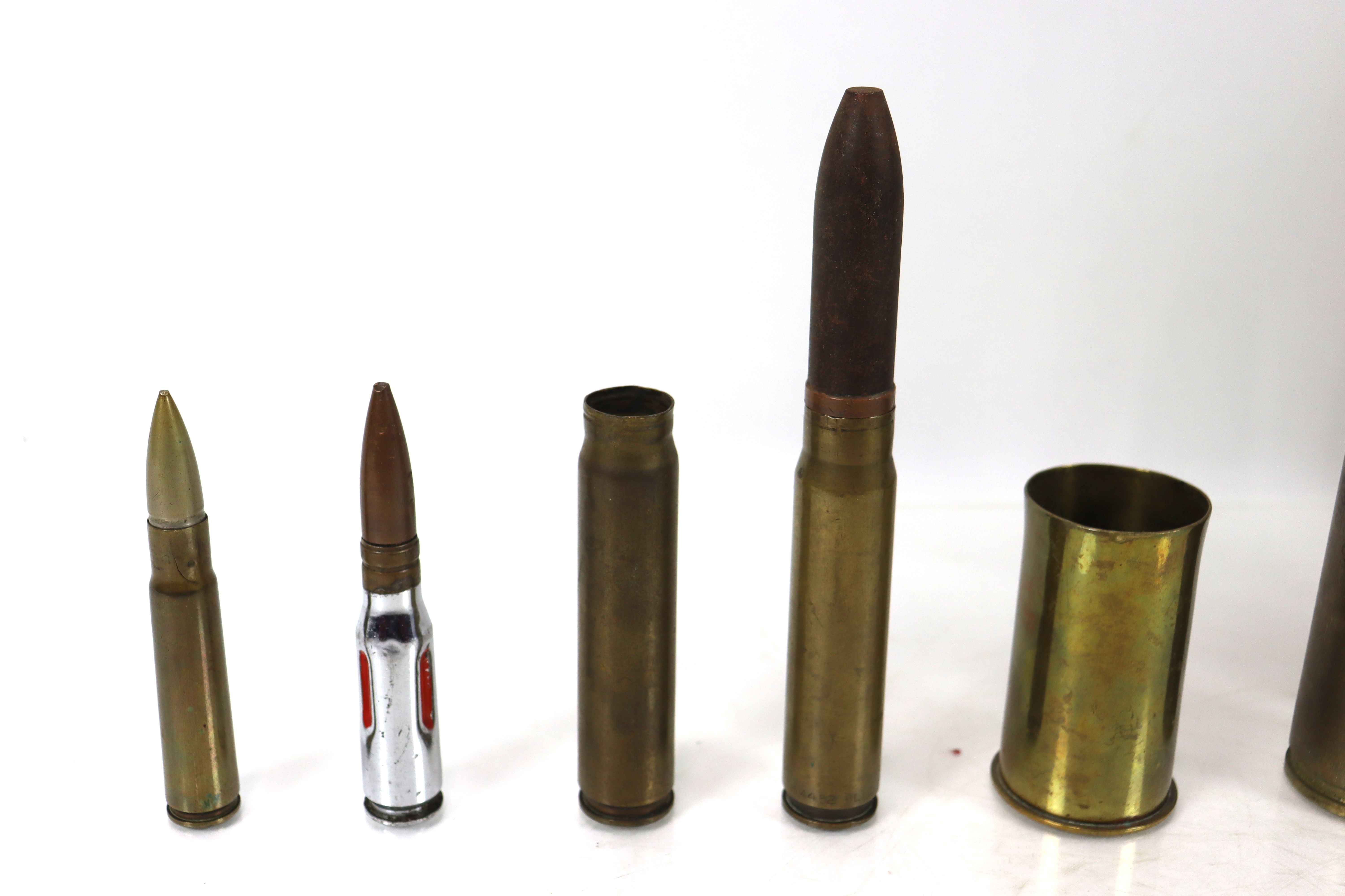 A collection of various shell cases including WWI - Image 30 of 34