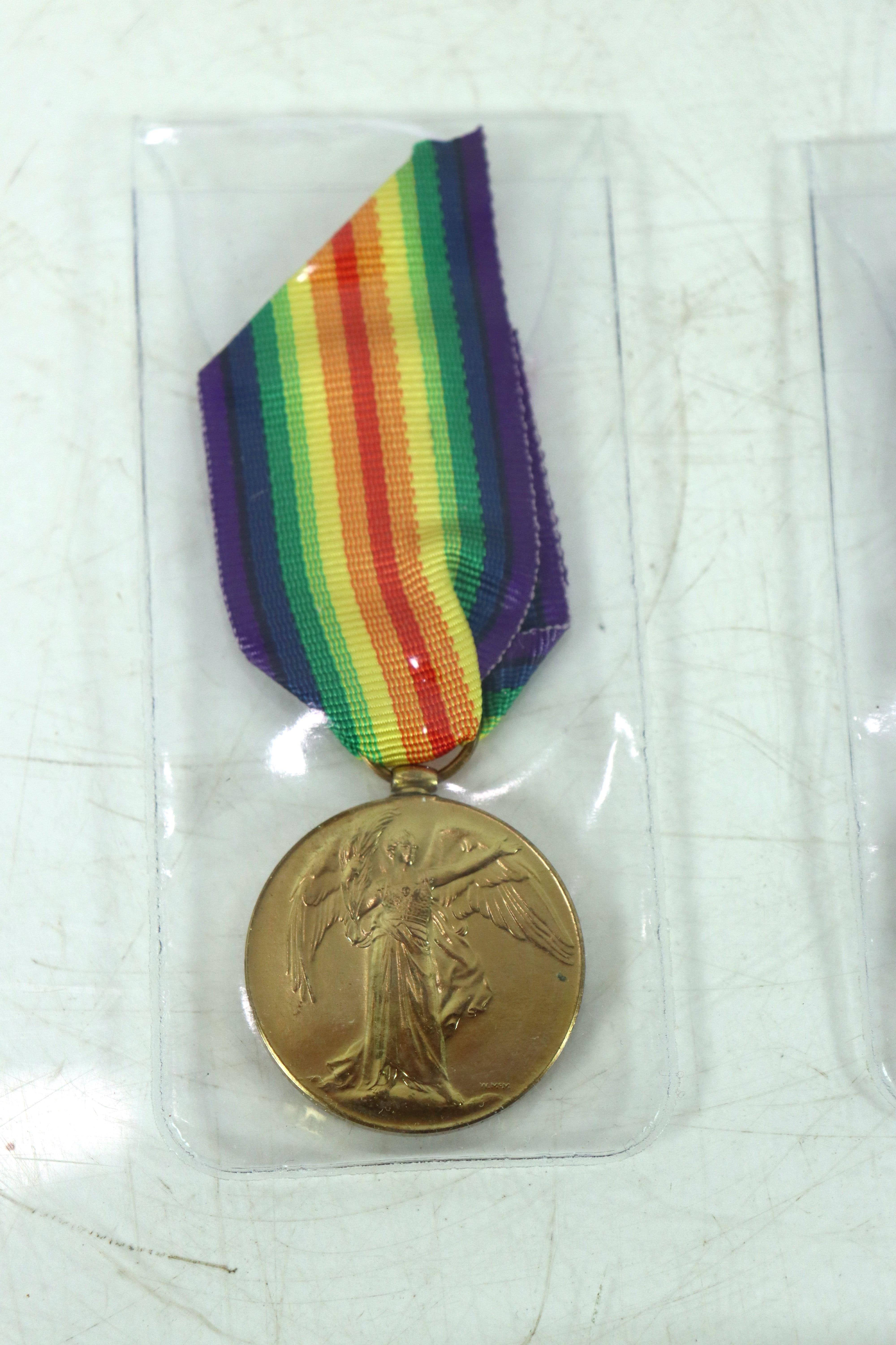 A WWI B.W.M. and Victory medal to 2/ Lieut H.G. Gr - Image 5 of 8