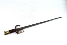 A French model 1874 Gras bayonet dated 1880 (NB no