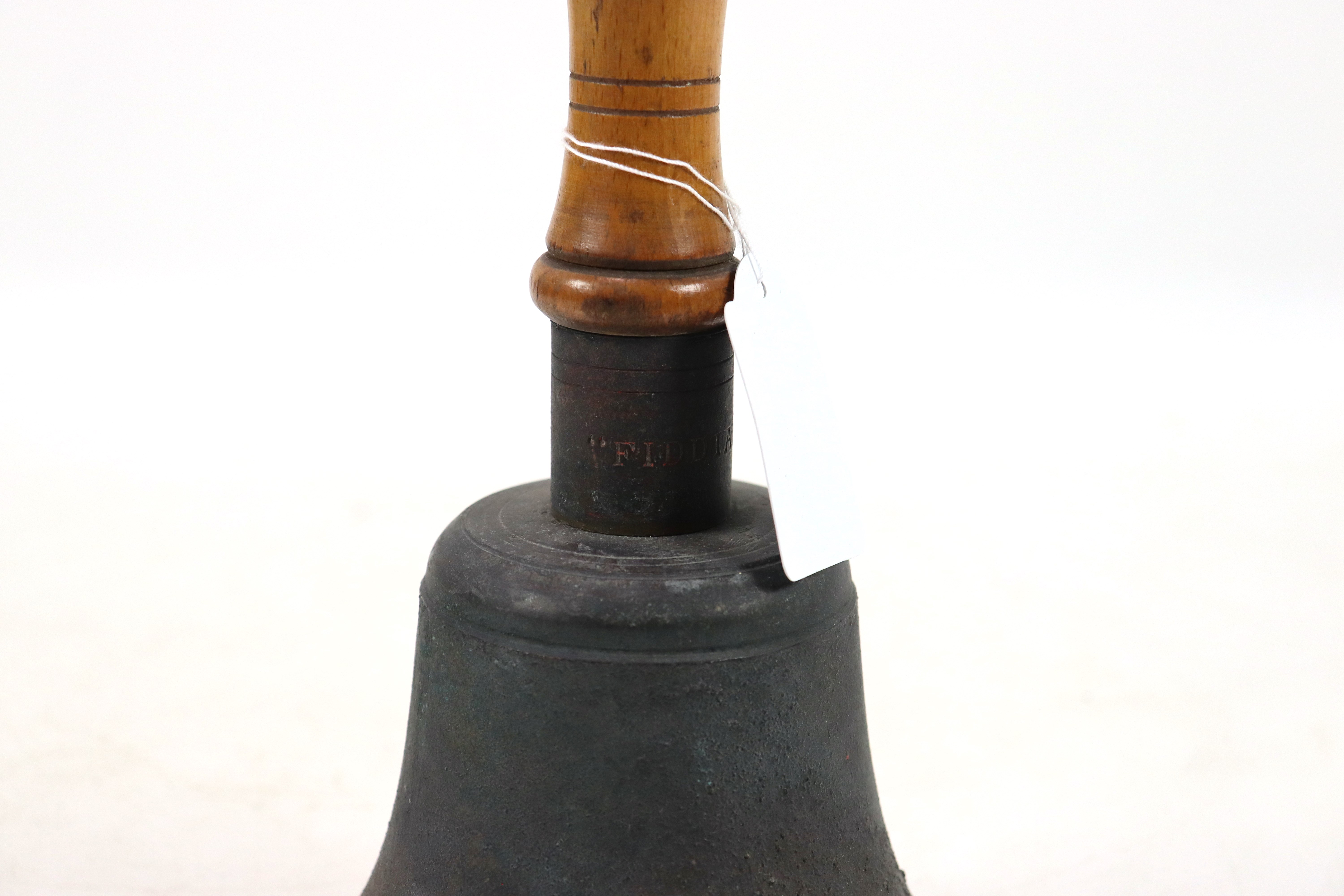 An original WWII era A.R.P. bell by Fiddian Foundr - Image 6 of 12