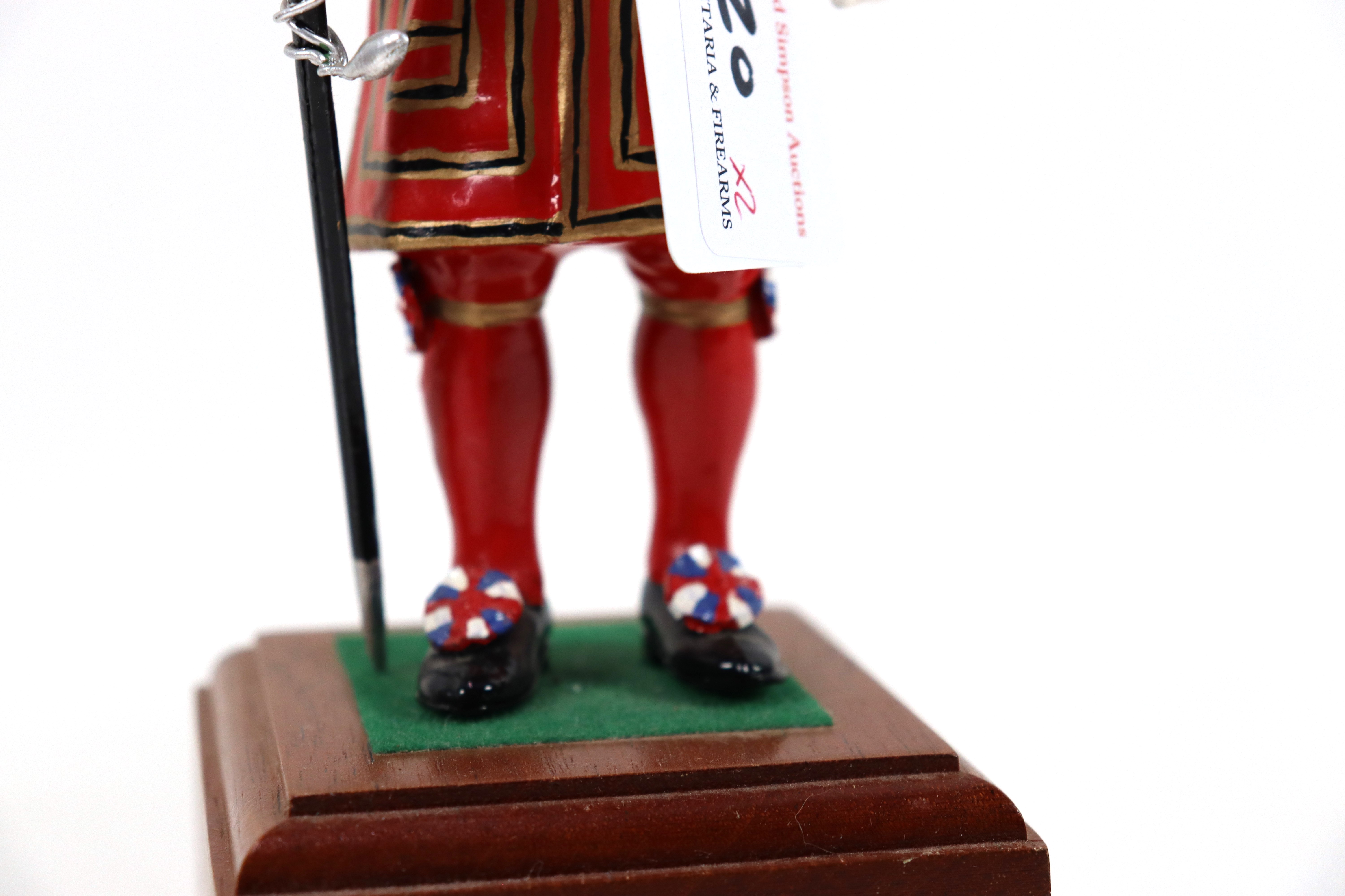 Two painted models of the Yeoman of the Guard (one - Image 4 of 17