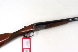 A 12 bore B.L.E. shotgun by Bernardelli with 27" b