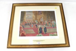 A John King signed limited edition print (65/150)