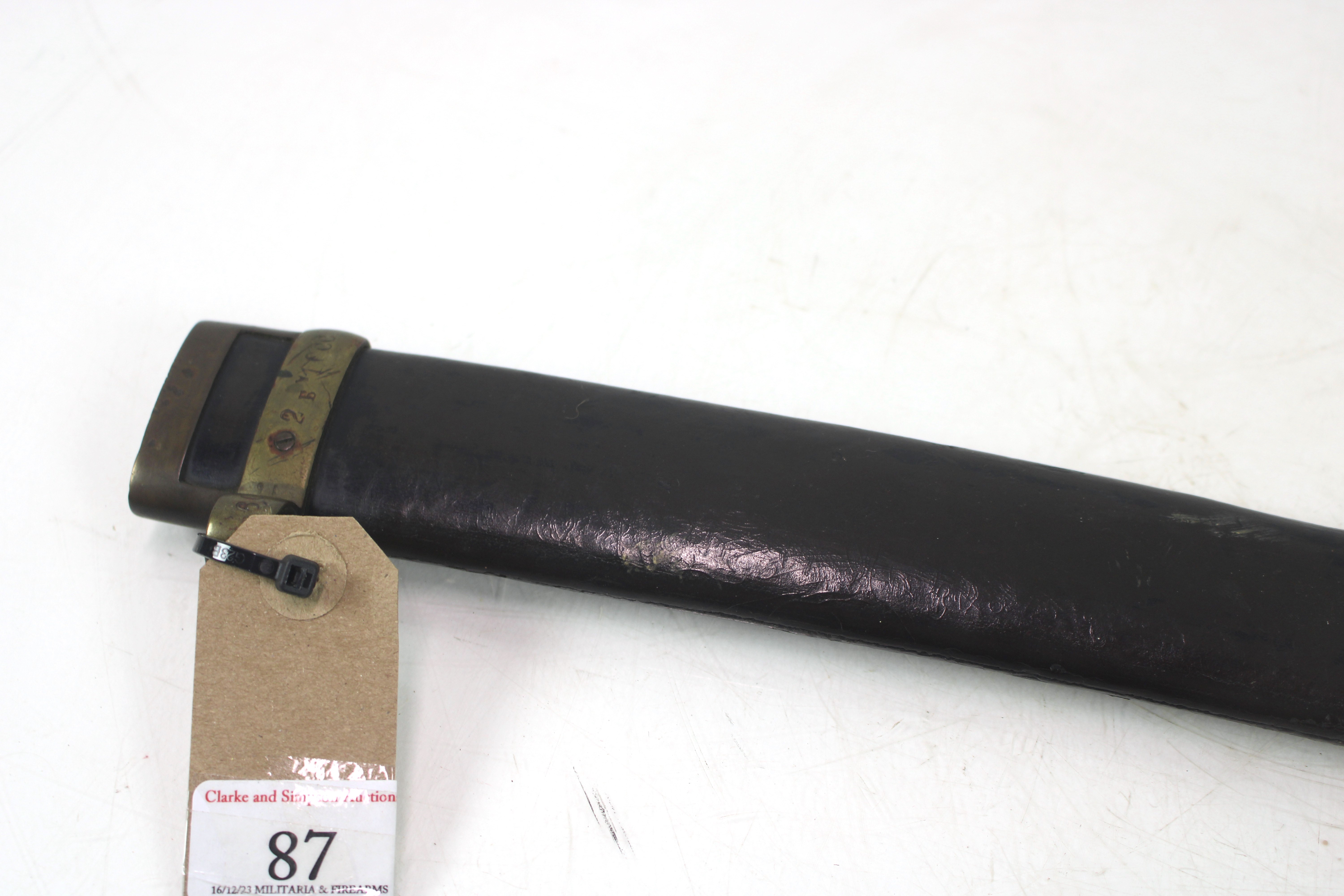 A WWI Imperial Russian Kindjal Bedut short sword d - Image 14 of 15