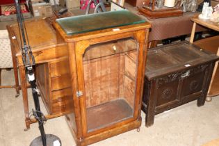 A 19th Century walnut side cabinet