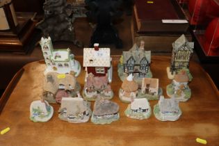 A collection of model houses and cottages to inclu