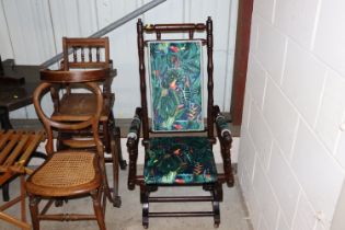 An American rocking chair