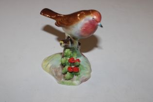 A Royal Adderley model of an English robin