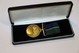 A Royal Highlander Fusiliers medal in case