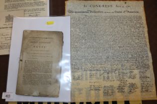 A collection of 18th Century military documents