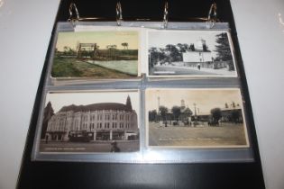 Two albums of various post-cards