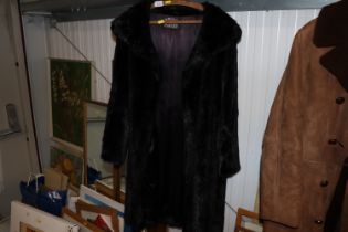 A Glenoit simulated mink coat