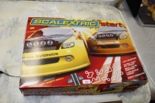 A Scalextric set 'Rally Champions', unknown if com