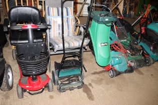 A Victor push lawn mower