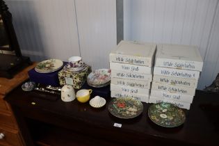 Royal Worcester collectors plates, Maxwell William