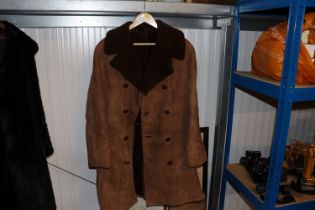 A Richard Draper sheepskin coat size 36 chest