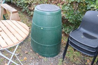 A compost bin