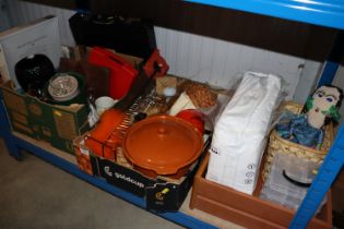 Three boxes containing various sundry items to inc