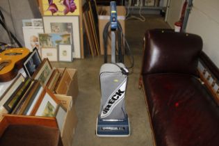 An Oreck vacuum cleaner