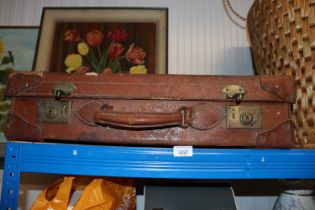 A vintage suitcase