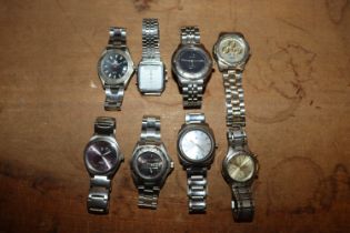 A quantity of men's wristwatches to include Armitr