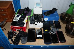A collection of various mobile phones