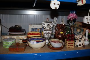 A quantity of various decorative china, figurines,