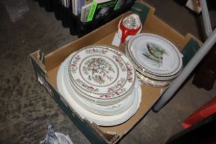 A quantity of various china to include Johnson Bro