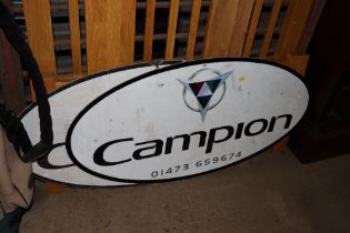 Two Campion signs