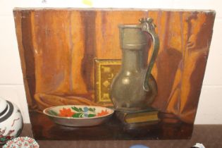 19th Century Continental school, still life study