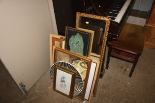 A quantity of various pictures and prints