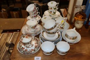 A quantity of various tea ware to include Duchess,