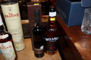 A 1L bottle of Whyte & Mackay special blended Scot