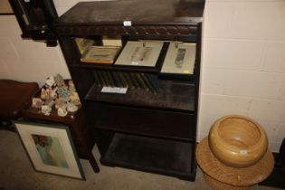 An Ercol four tier bookcase