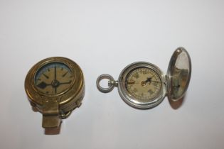 Two WWI period compasses