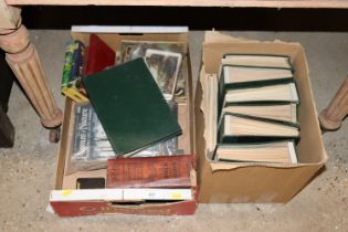 Two boxes of various vintage books and East Anglia