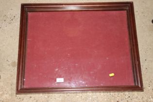 A table top glass display cabinet