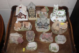 A collection of model houses and cottages to inclu