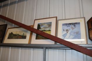 Three pencil signed limited edition Timothy Easton