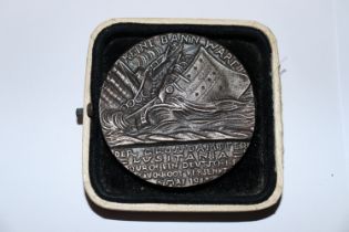 A Lusitania medal