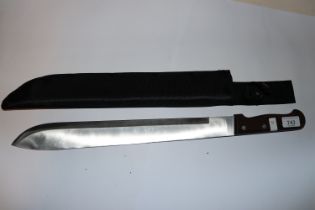 A 17" garden knife
