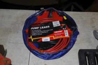 A pair of jump leads