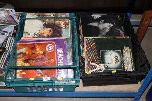 Two boxes of miscellaneous LPs