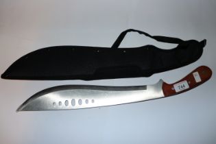 A 15" garden knife