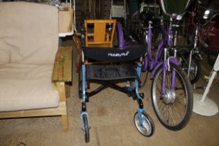 A mobility plus walker